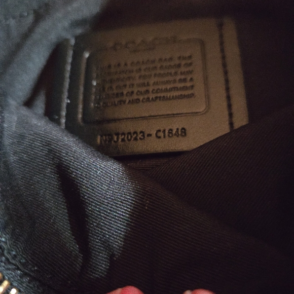 Coach Pebbled Crossbody - Picture 6 of 9